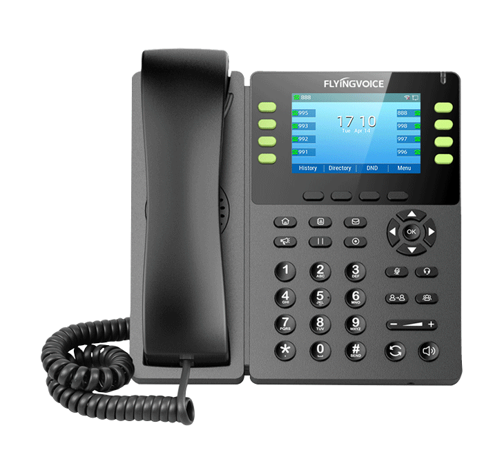 FIP14G business IP phone is equipped with 3.5-inch display FIP14G business IP phone is equipped with 3.5-inch display