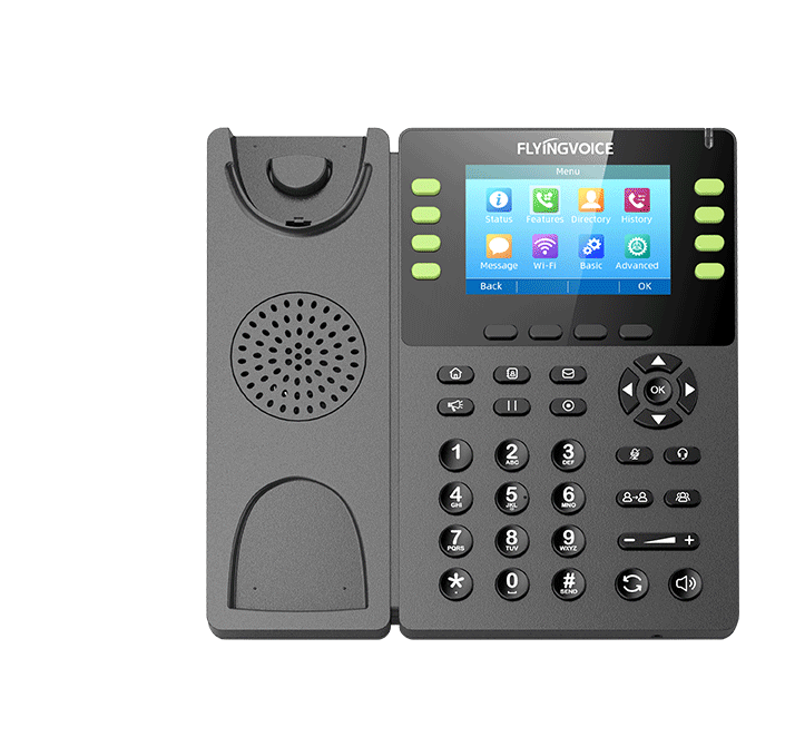 FIP14G business IP phone supports wideband codec to deliver HD voice call FIP14G business IP phone supports wideband codec to deliver HD voice call