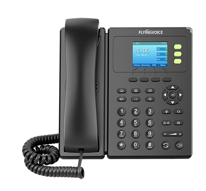FIP11C IP phone is equipped with 2.4-inch display FIP11C IP phone is equipped with 2.4-inch display