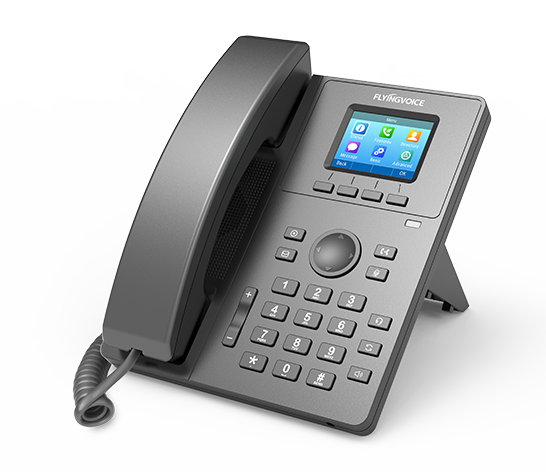  right view of elite touch screen IP Phone P11LTE